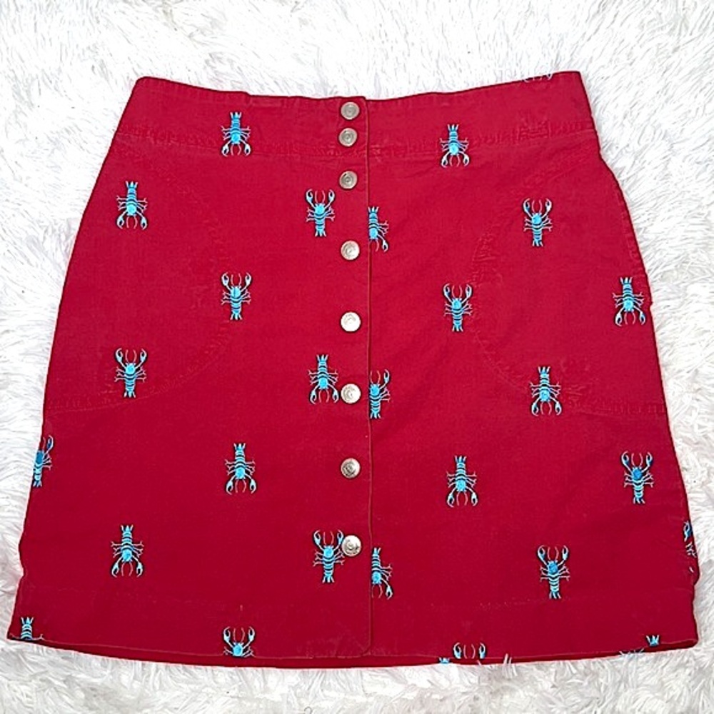 Vintage Lilly Pulitzer ‘The Maine Course’ Button Down Skirt 2